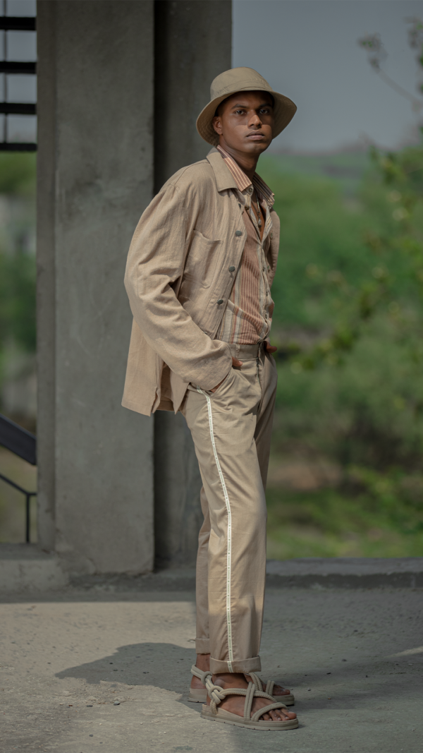 Khaki Utility Shacket - Image 3