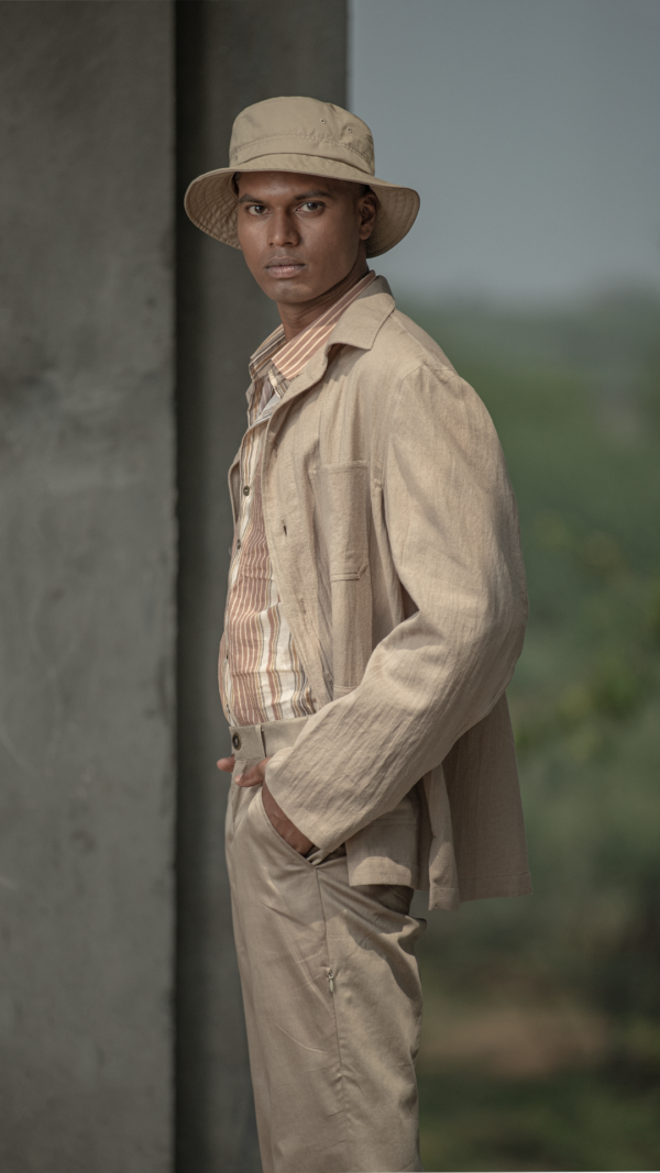 Khaki Utility Shacket - Image 4