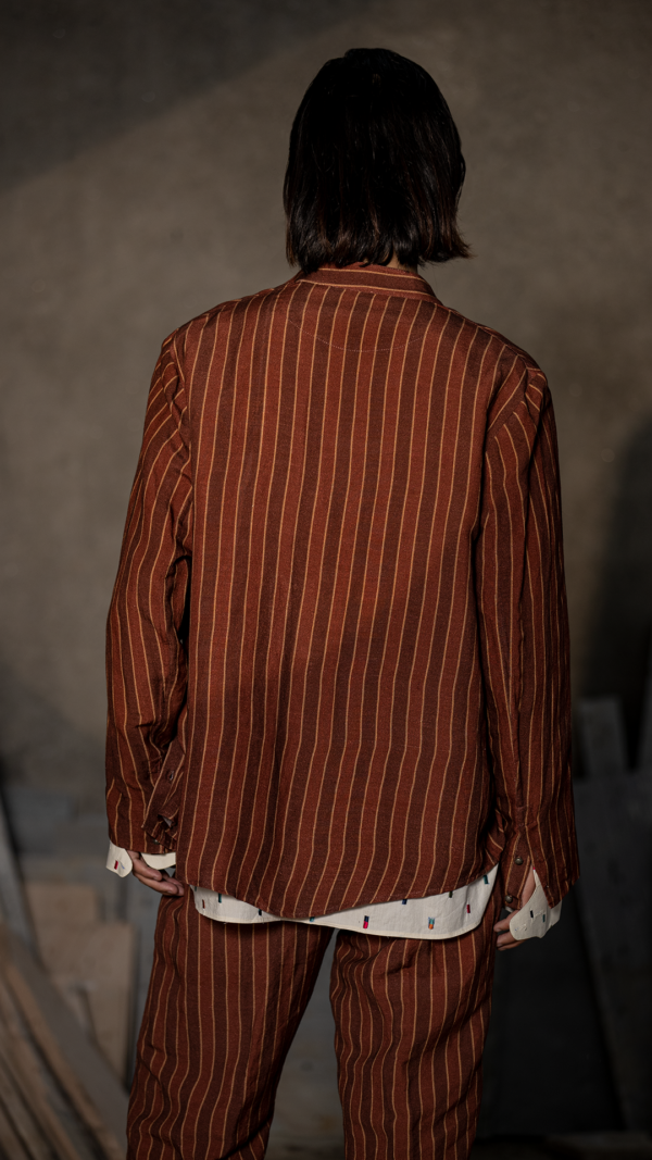 Cavalry Striped Shacket - Image 3
