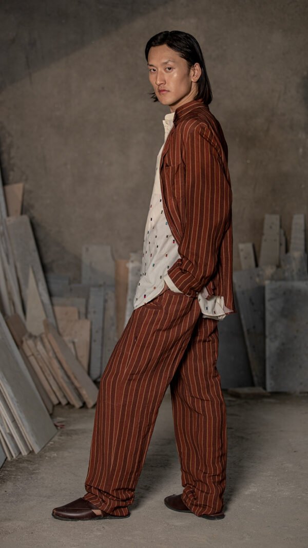 Cavalry Striped Shacket - Image 4